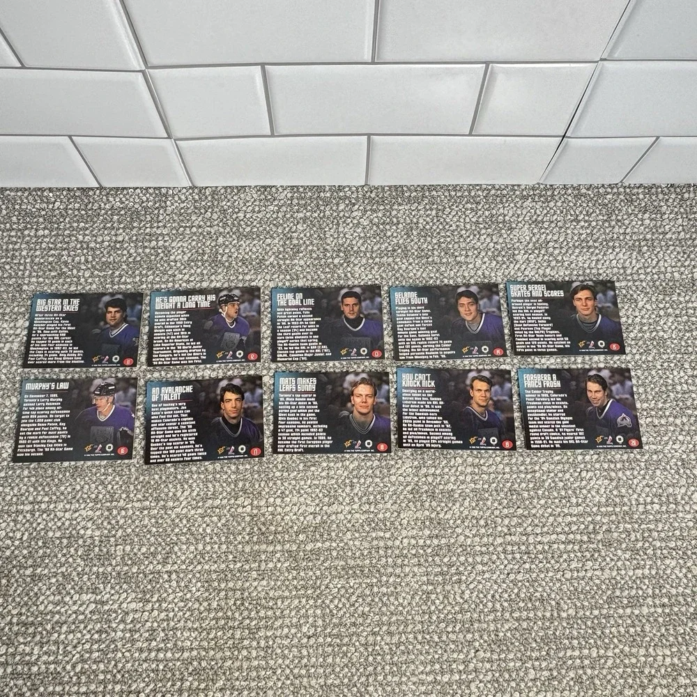 1995-96 Topps‎ Stadium Club Members Only Hockey 50 Card Set